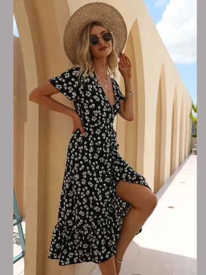 Mira V-Neck Summer Dress